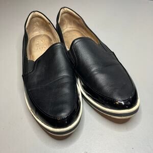 Naturalizer Rome Loafers Womens Size 9M Black Slip On Comfort Shoes